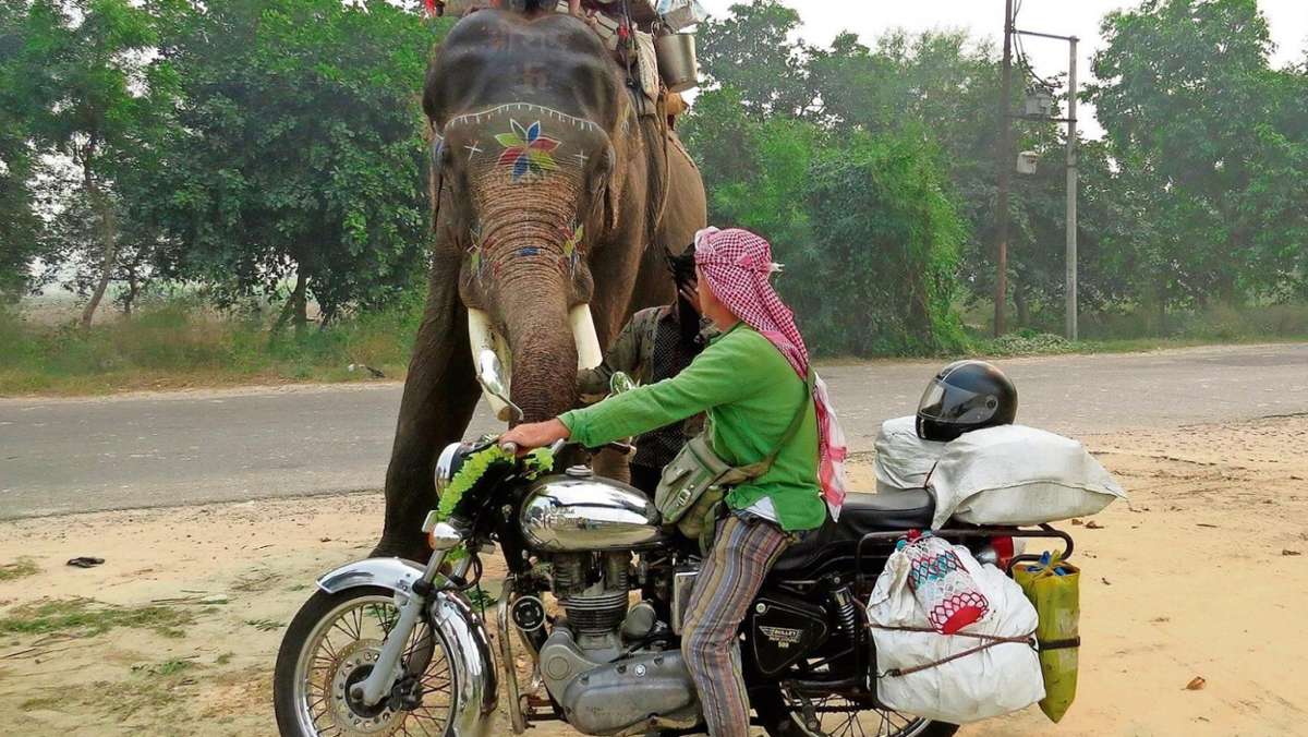 Kronach -: Mit dem Motorrad durch Indien