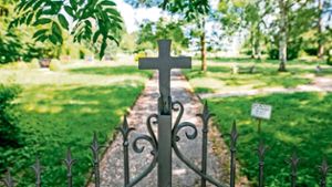 Friedhof könnte heißes Eisen werden