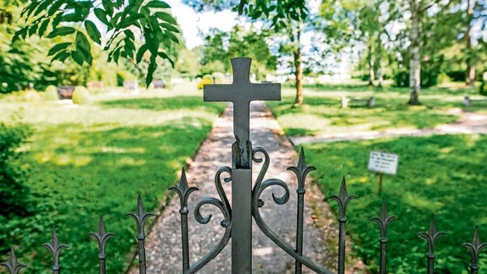 Friedhof könnte heißes Eisen werden