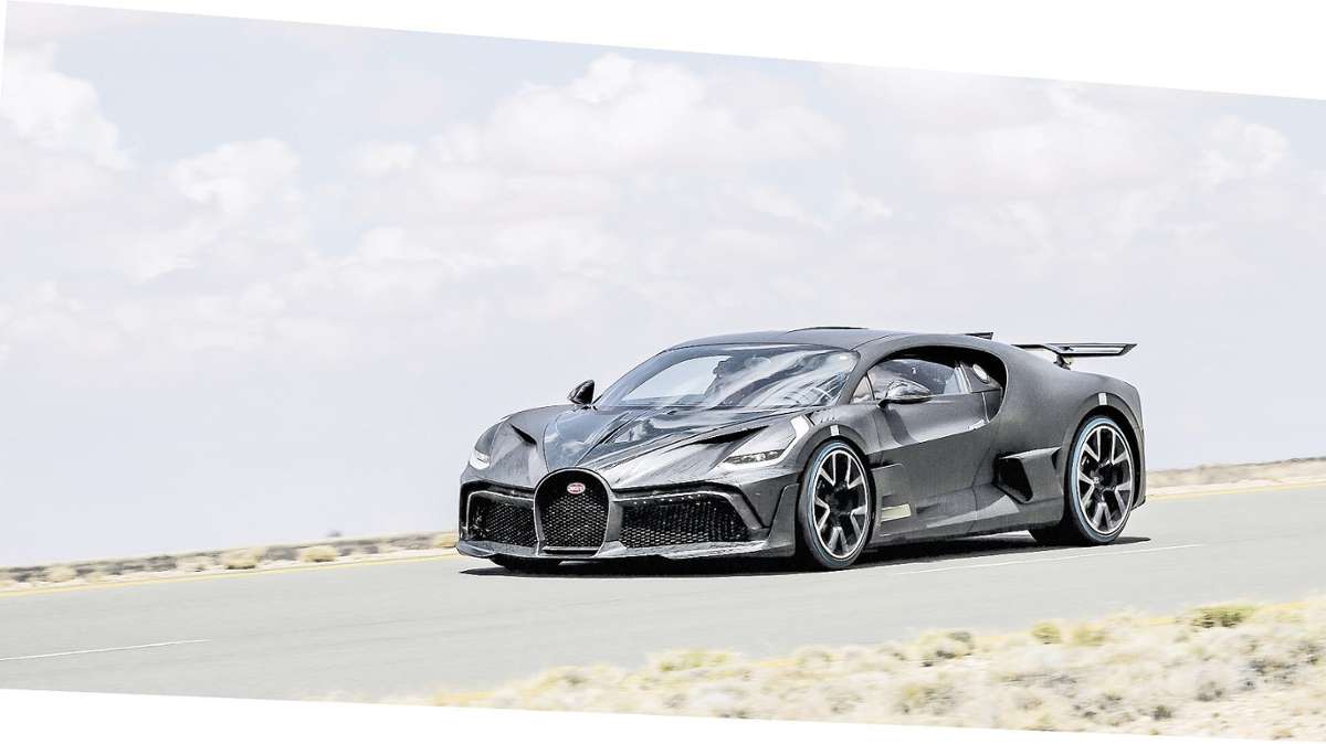 Eigener Inhalt: Bugatti Divo: Kampfjet auf Rädern