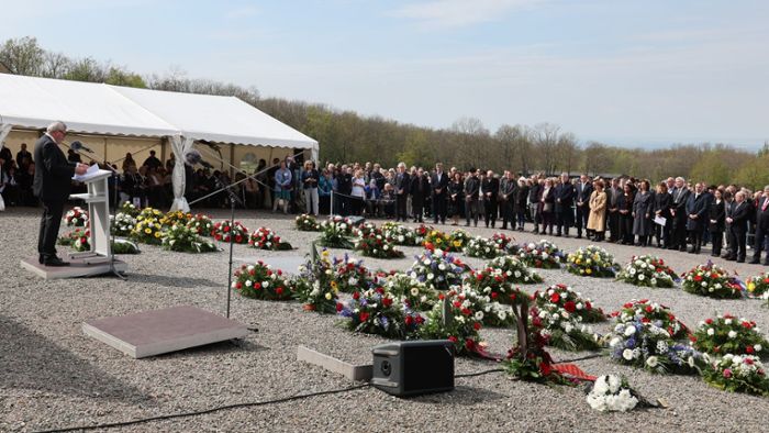 Gedenken an die Opfer des NS-Konzentrationslagers Buchenwald