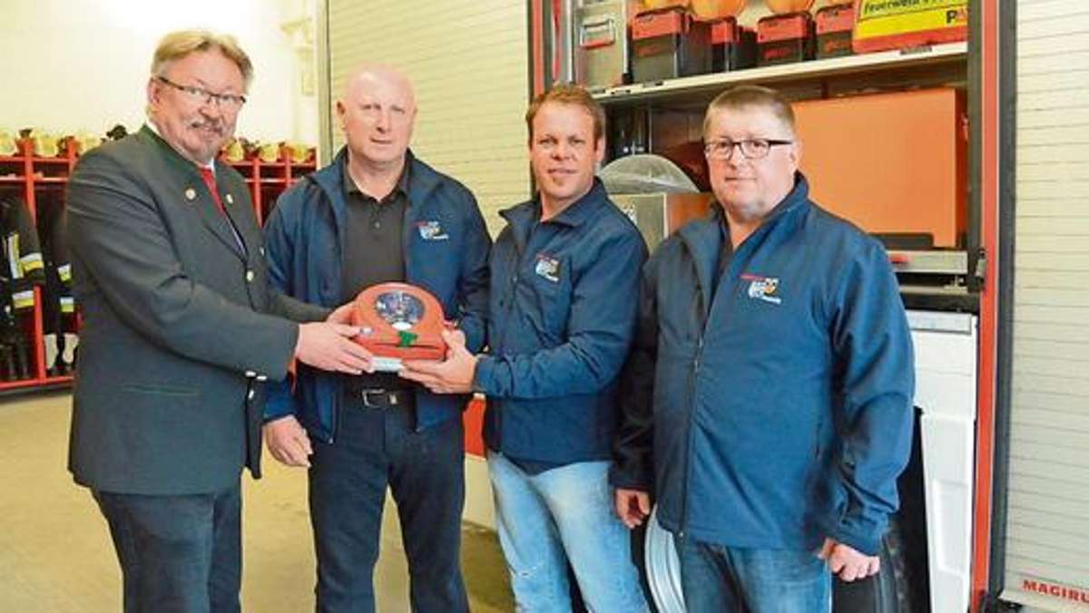 Kronach: Feuerwehr Pressig erhält neuen Lebensretter