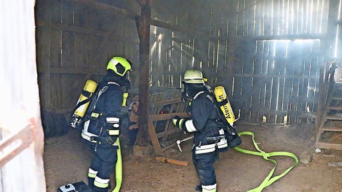 Kaltenbrunn: Feuerwehren proben den Ernstfall