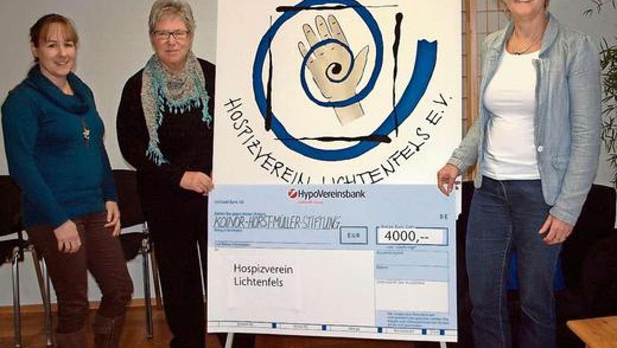 Lichtenfels: 4000 Euro für den Hospizverein