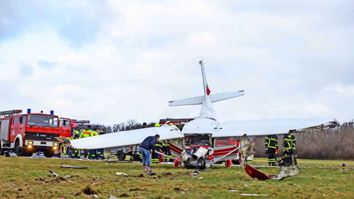 Flugzeugabsturz in Coburg: „Jetzt schaffen wir das nicht mehr...“