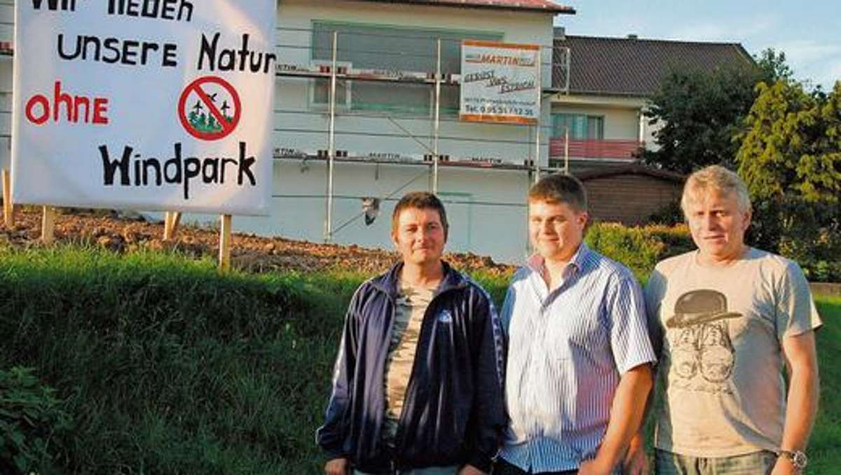 Coburg: Mahnwanderung gegen Windpark-Pläne