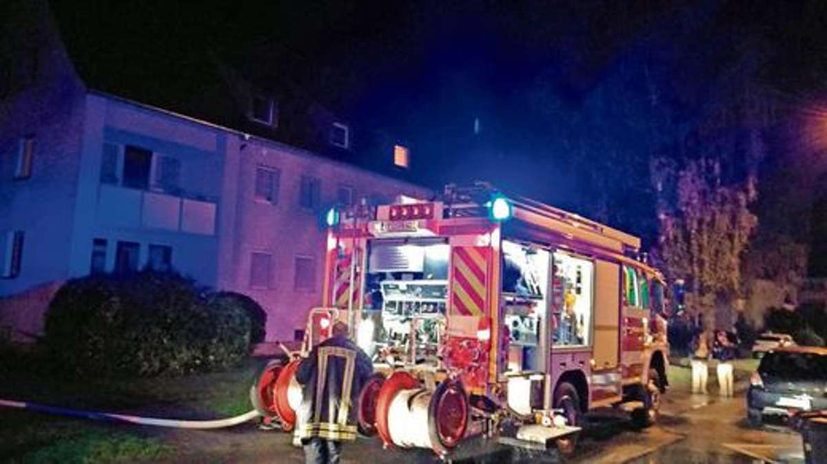Coburg: Schnitzel vergessen: Wohnung geht in Flammen auf