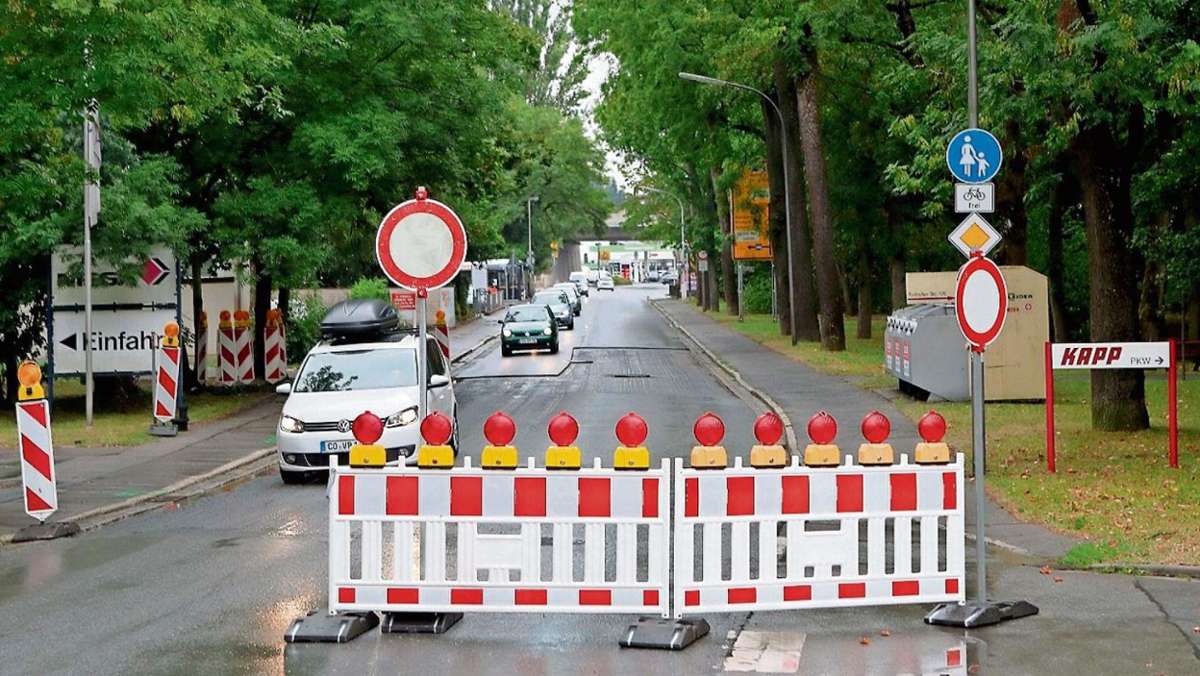 Coburg: Rodacher Straße stadteinwärts gesperrt
