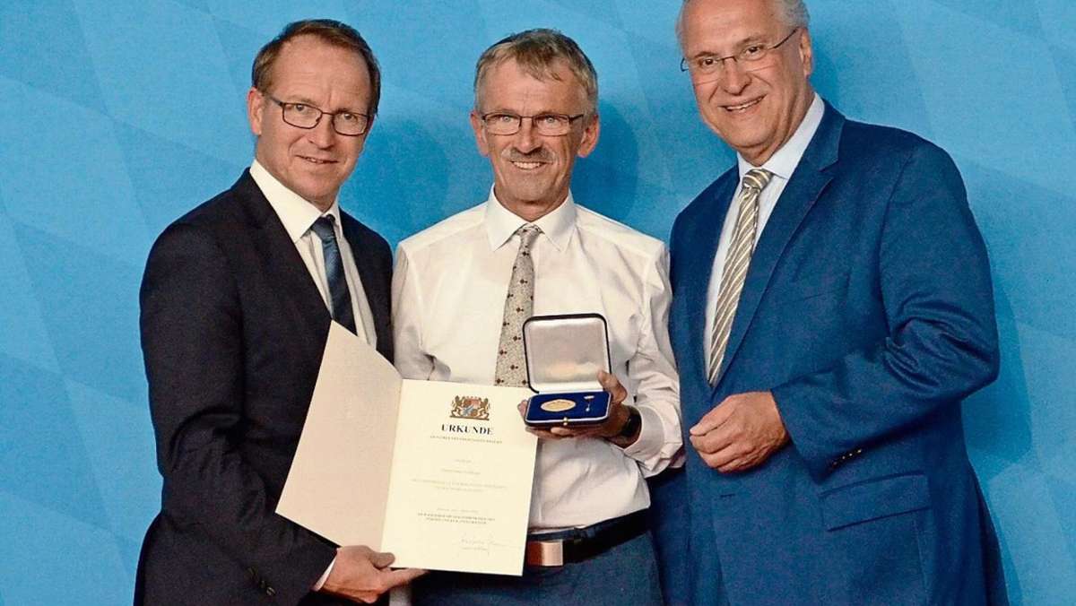 Coburg: Ehrenmedaille aus Minister-Hand