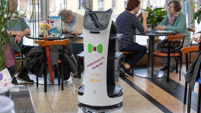 Coburg: Im Stadtcafé bedienen jetzt Roboter
