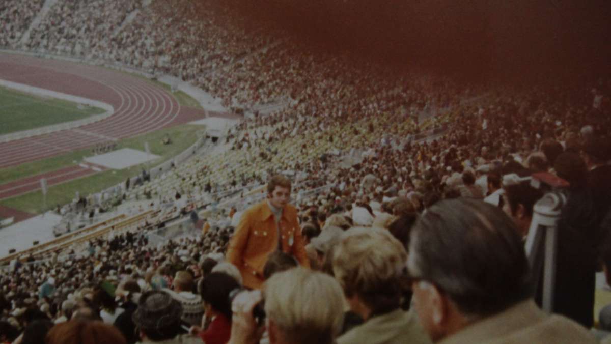 München 1972: Plausch mit einer Medaillengewinnerin