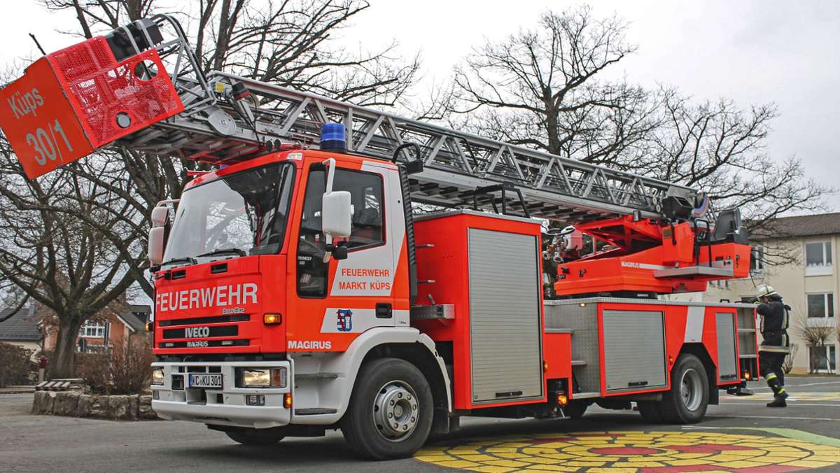 Gemeinderat: Neue Drehleiter für Küpser Feuerwehr