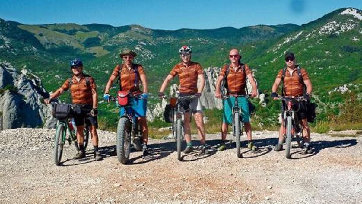 Kronach: Rad-Abenteurer auf Winnetour in Kroatien
