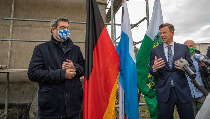 Söder warnt zum Tag der Deutschen Einheit vor Demokratiefeindlichkeit