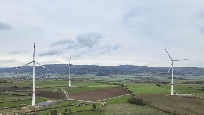 Neuer Windpark  geht ans Netz