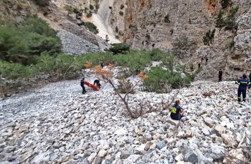 In einer Schlucht im Psiloritis-Gebirge auf Kreta wurde der vermisste Wanderer nach fast drei Wochen tot gefunden. Foto: BAG-RHV
