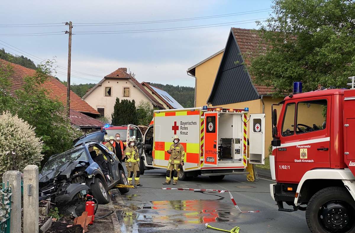 Nicht nur Brandeinsätze haben die Feuerwehren im Landkreis Kronach zuletzt auf Trab gehalten. Foto: FFW Kronach/FFW Kronach