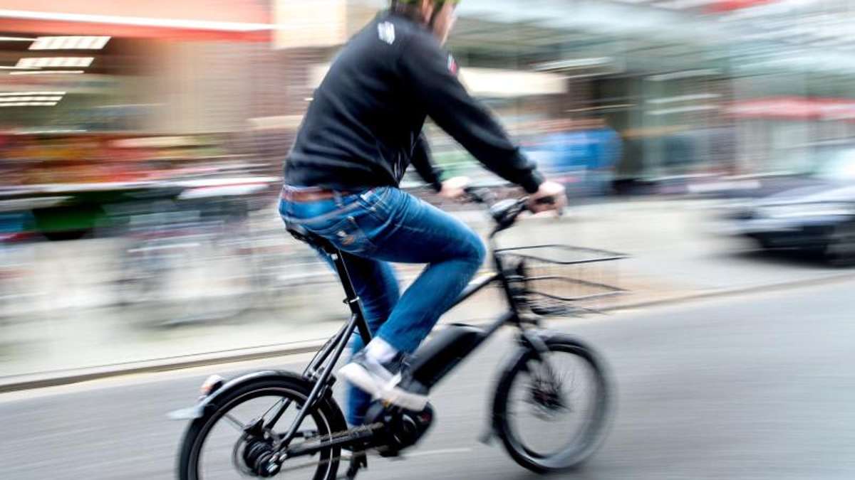 Lichtenfels: Mit getuntem E-Bike unterwegs