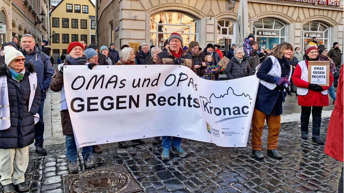 Nach Aufruf in Kronach: AfD kritisiert Demokratie-Demo