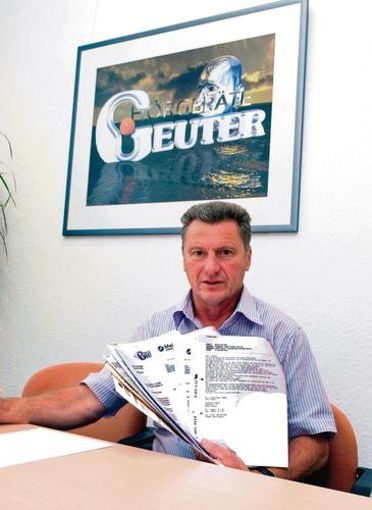 Zahlungen seit 2008 vorenthalten: Horst Geuter kämpft gegen "Zwangsbeiträge" der Handwerkskammer Oberfranken.	Foto: NP-Archiv/Winter Quelle: Unbekannt
