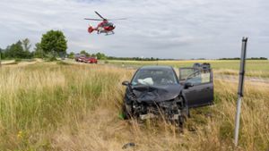 Zwei Verletzte: Schwerer Unfall bei Bad Rodach
