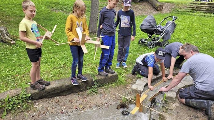 Leutnitz lässt Wasserräder klappern