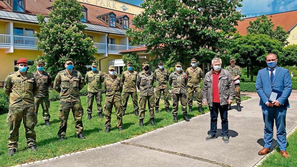 Bad Rodach: Bad Rodach: Bundeswehr hilft in der Rehaklinik
