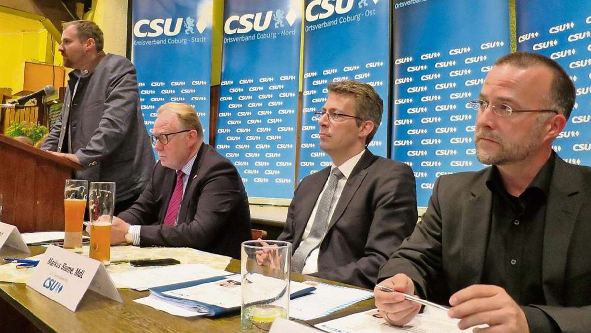 Coburg: CSU startet Wahlkampf-Endspurt