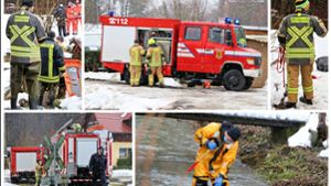 Steinach-Hochwasser spült Leiche an