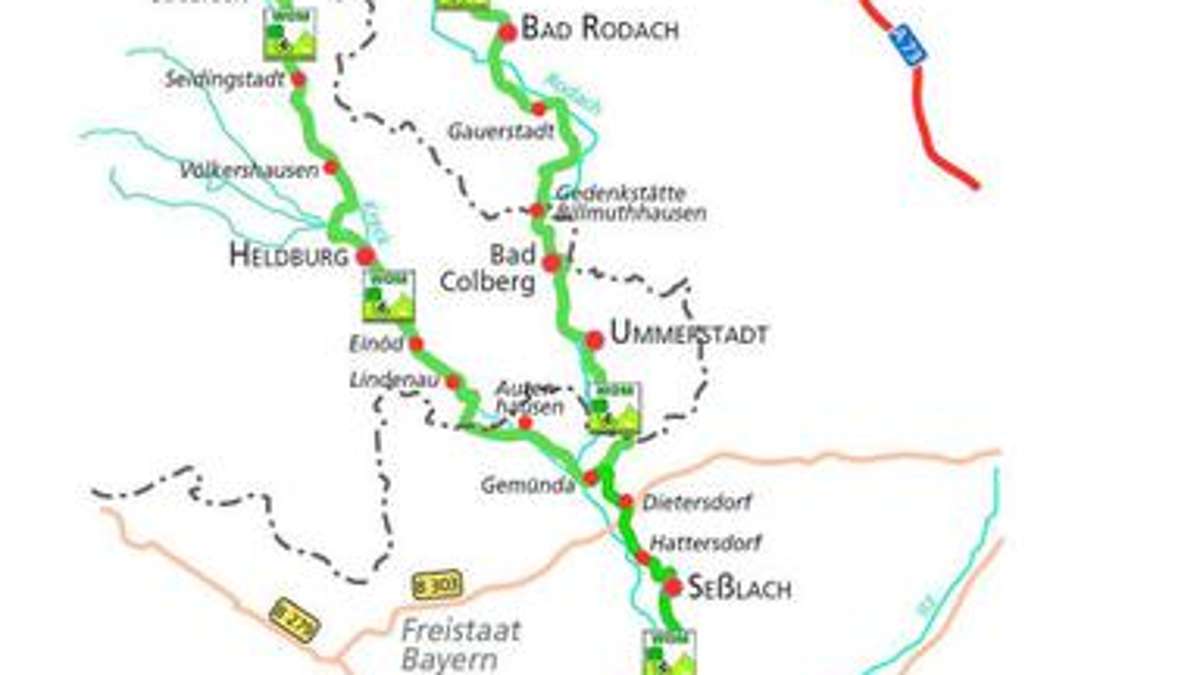 Aus der Region: Werra-Obermain-Radweg wird eingeweiht