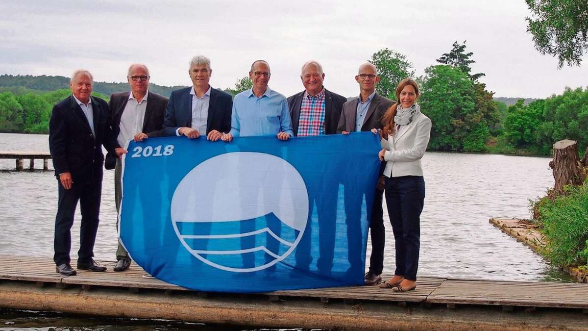 Bad Staffelstein: Blaue Flagge für Ostsee in Bad Staffelstein