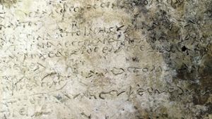 Platte mit Homers Odyssee-Versen entdeckt