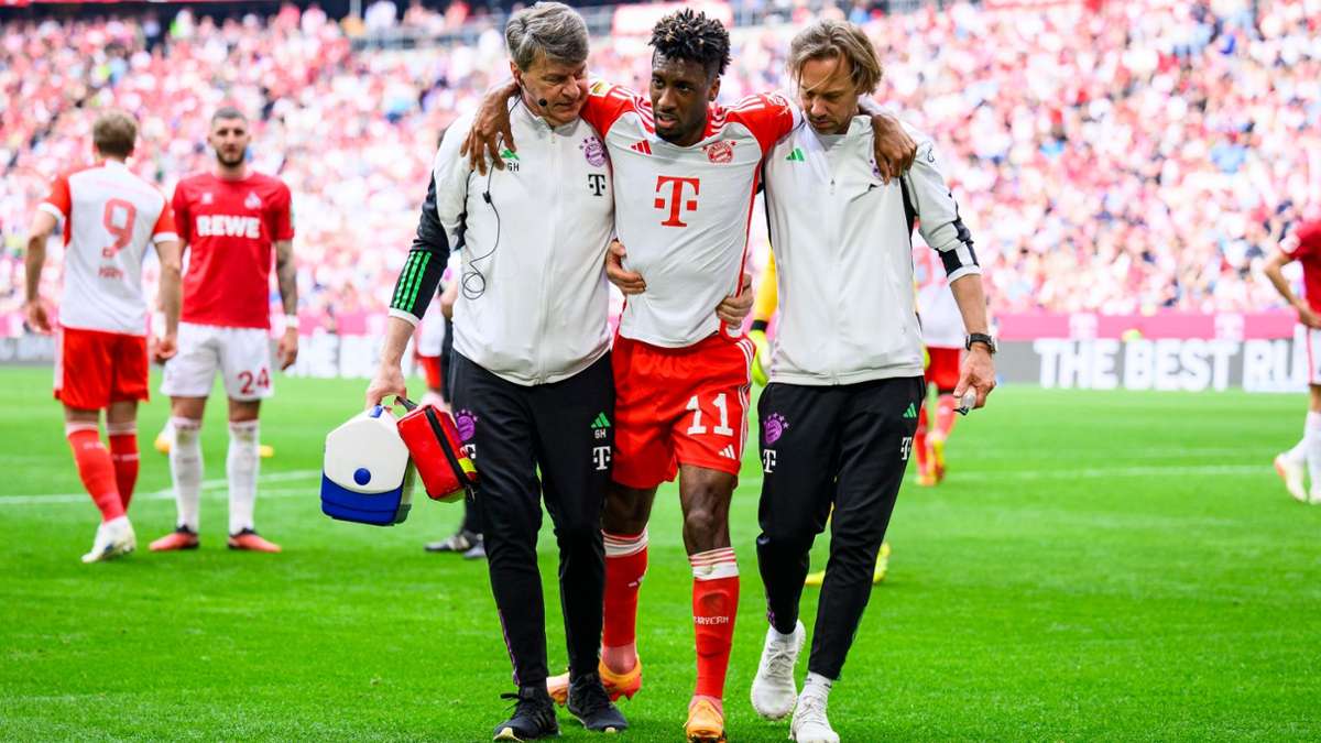 Fußball: Vor Arsenal: Coman als nächster Bayern-Angreifer verletzt