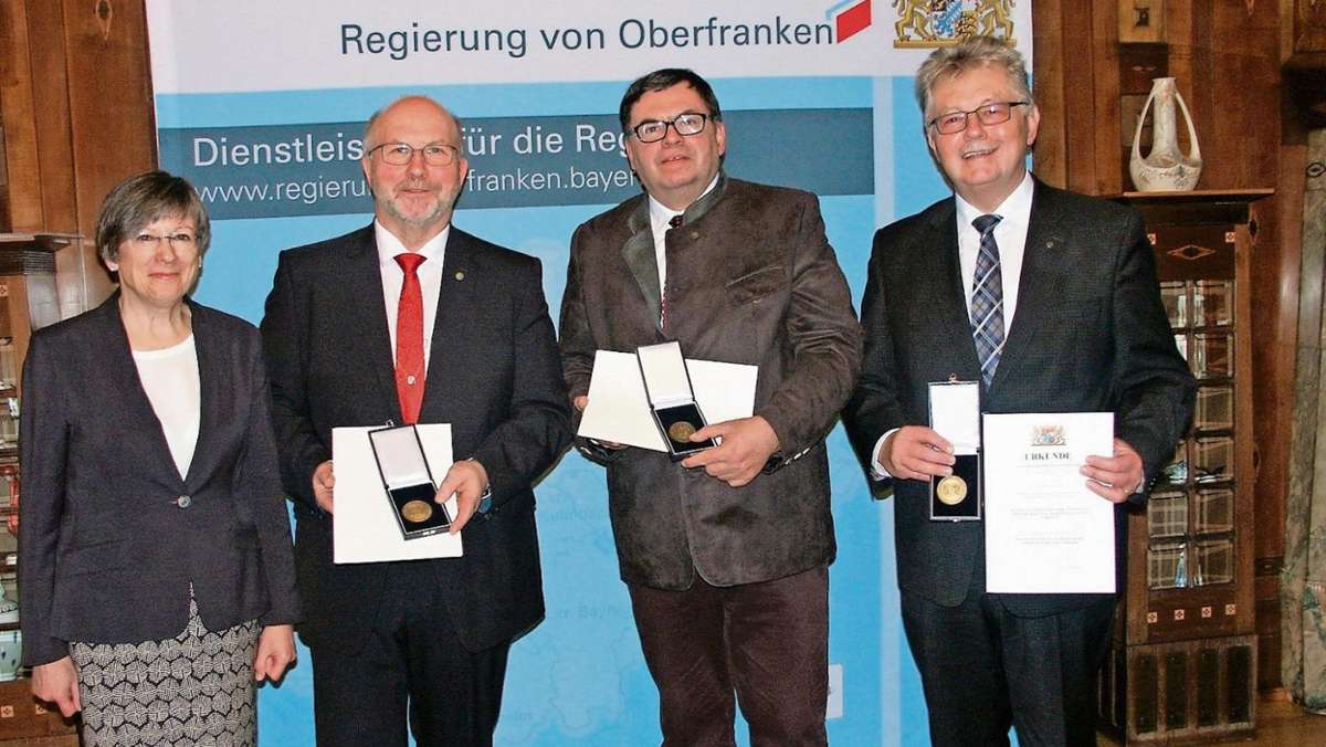Bayreuth/Kronach: Bronzemedaille für drei Bürgermeister