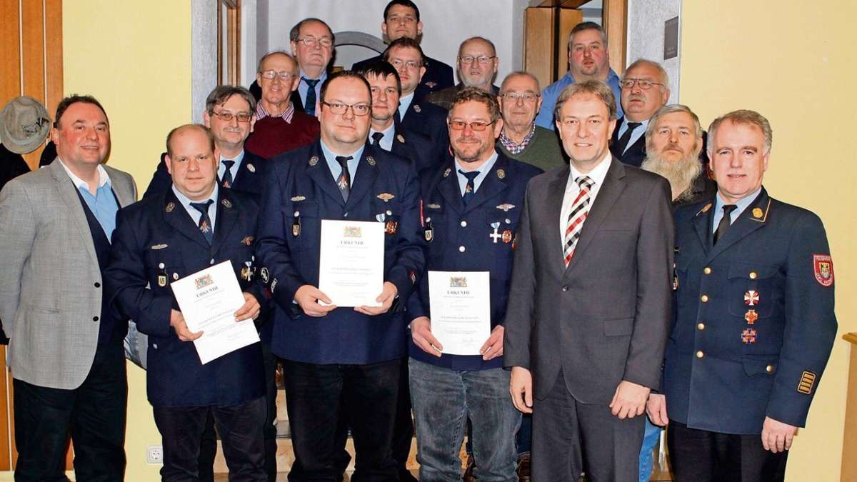 Kronach: Arbeitsreiches Jahr für die Brandschützer