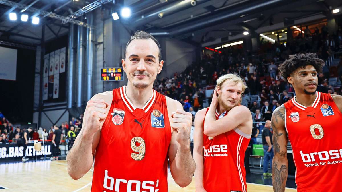Basketball-Krimi: Bamberg rettet Führung ins Ziel
