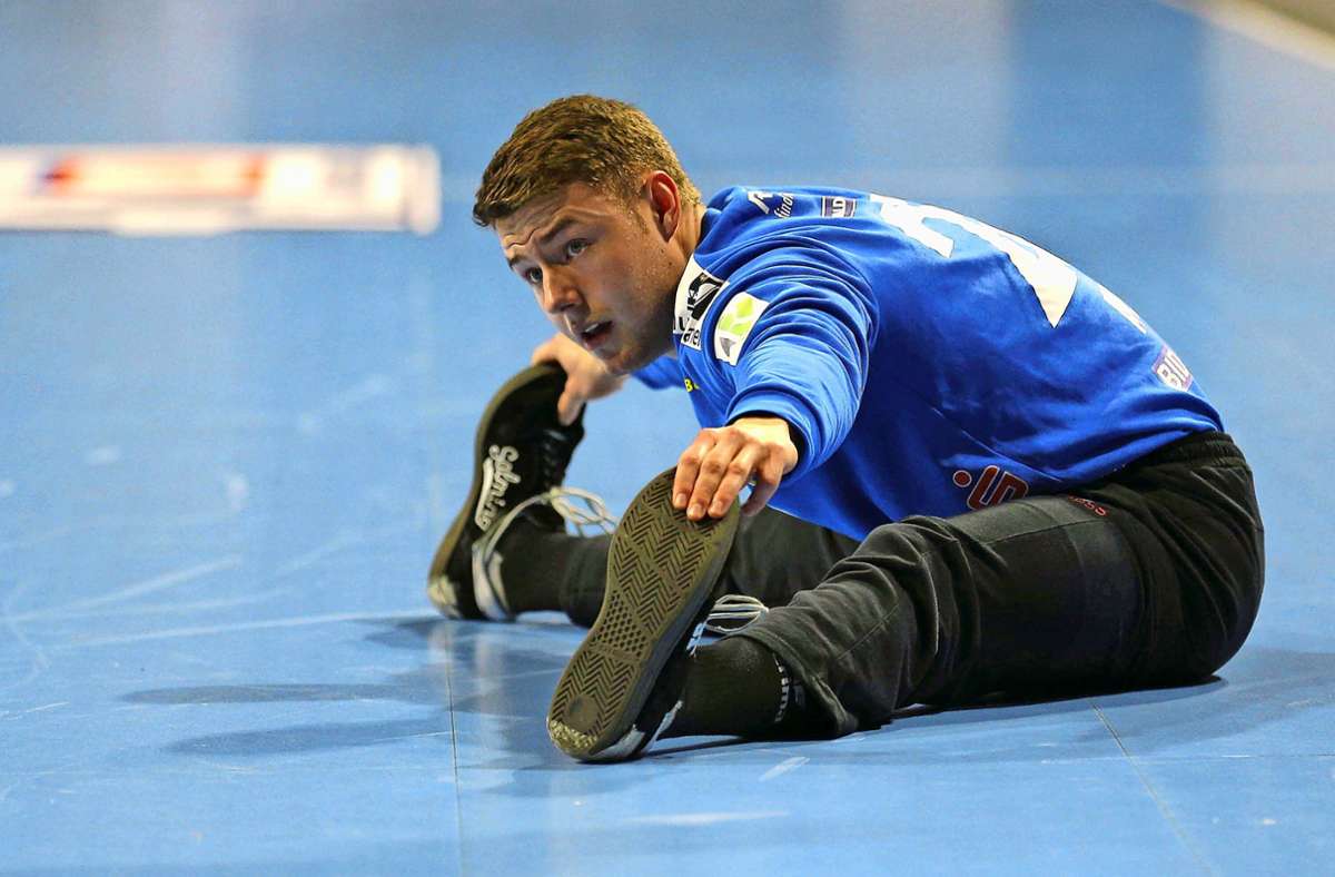 Hat sich  verletzt: HSC-Torhüter Fabian Apfel. Foto: Imago/Claus Bergmann/CB