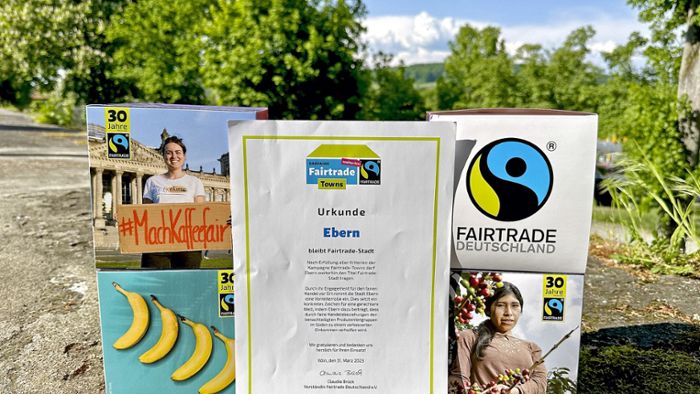 Vorreiter für fairen Handel: Ebern ist weiterhin „Fairtrade-Stadt“