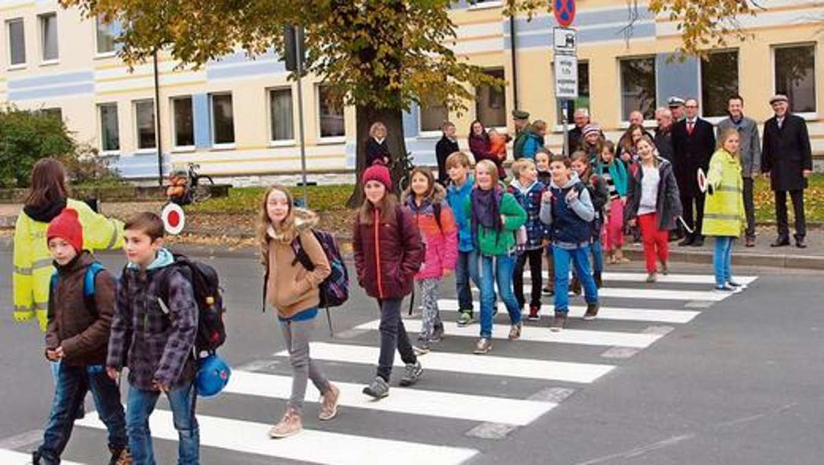 Lichtenfels: Mehr Sicherheit für Fußgänger am Gymnasium
