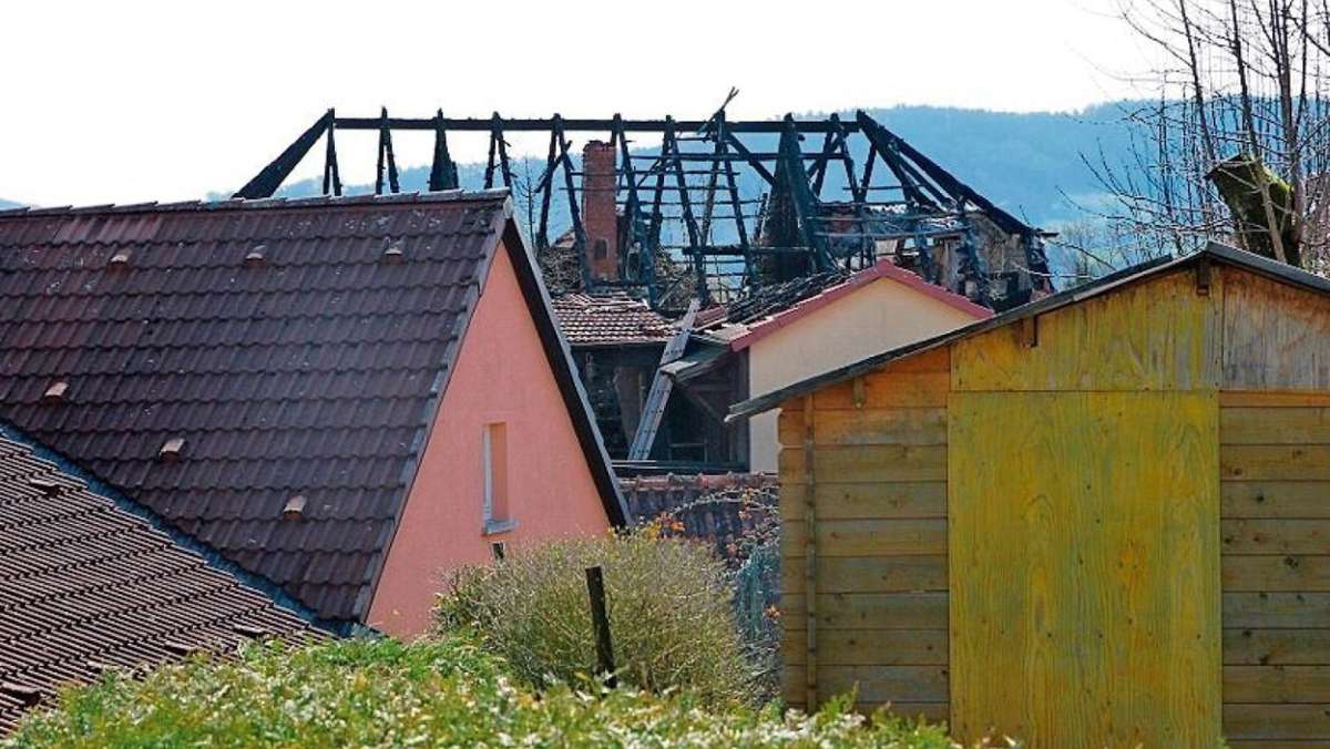 Kronach: Brandruine in Johannisthal verschwindet