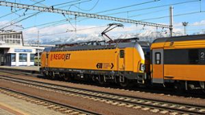 Regiojet plant  Fernzüge nach Bayern