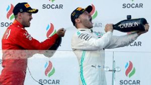 Vettel ohne Chance - Mercedes-Doppelerfolg in Baku