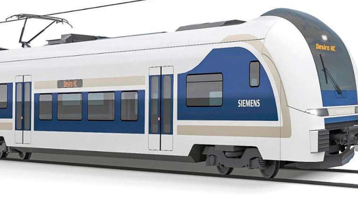 E-Netz mit Siemens-Expresszügen: Bahn erneuert Zugflotte in der Region