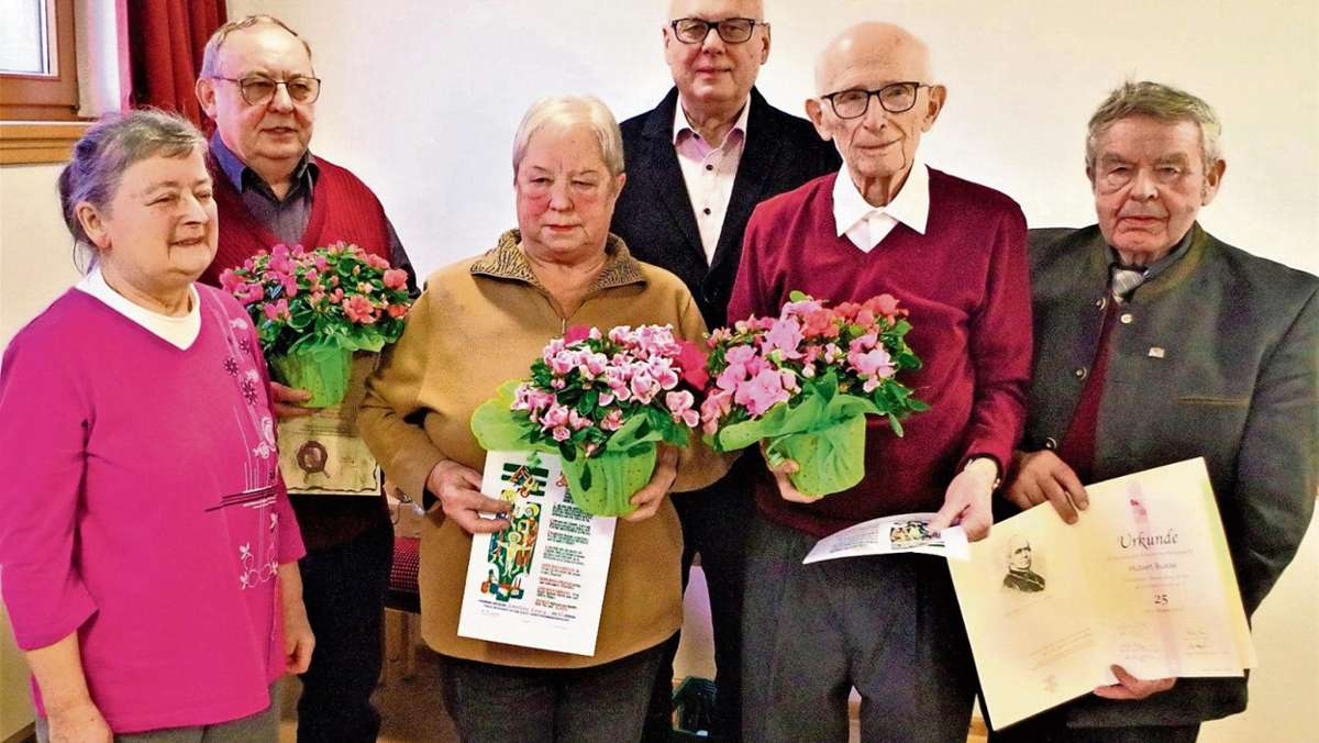 Stockheim: Mainhard Völk hält der KAB seit 45 Jahren die Treue