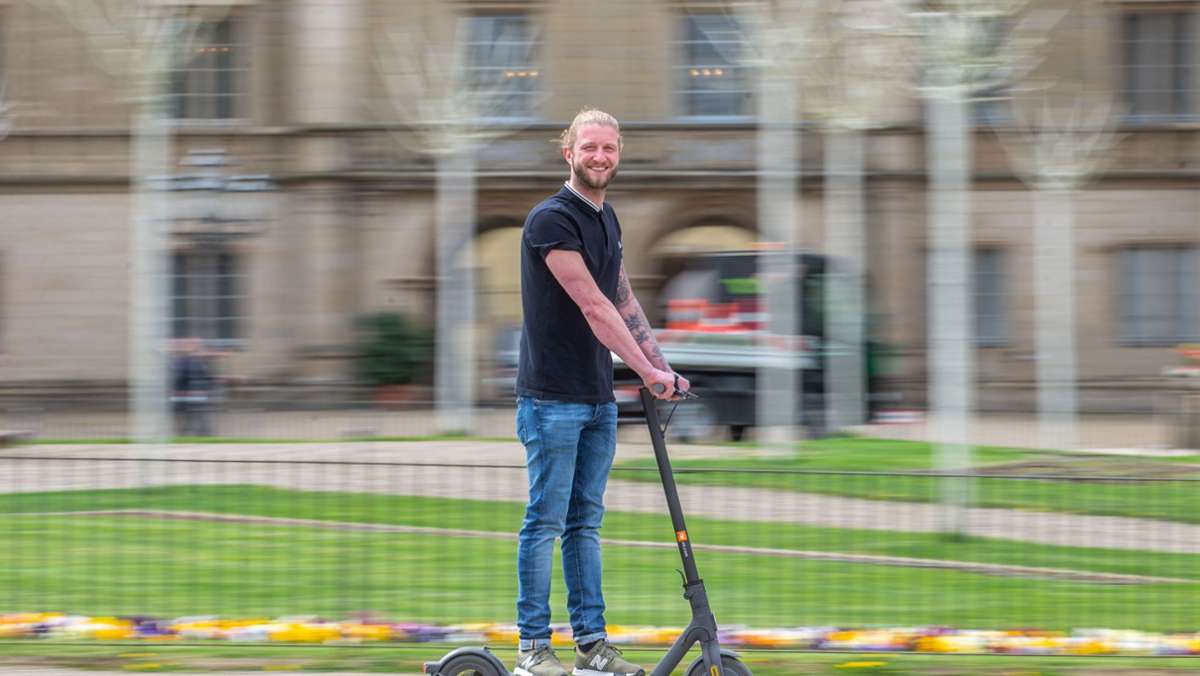 Erster E-Roller-Verleih in Coburg: Flott unterwegs auf zwei Rädern