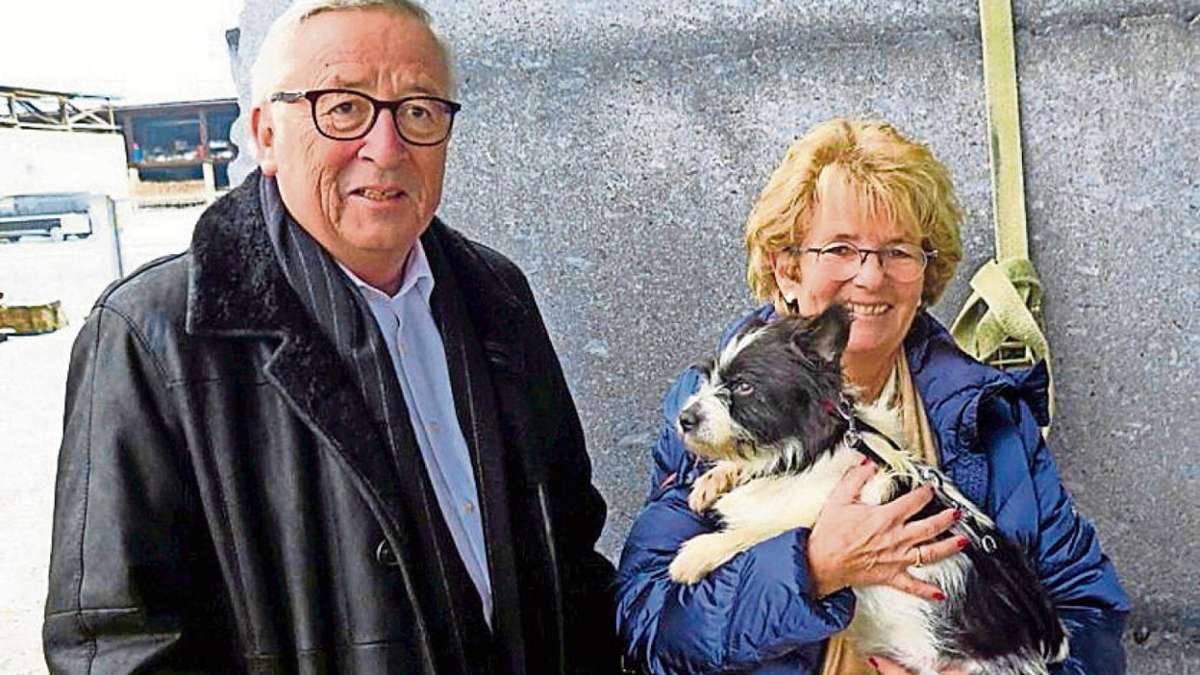 Vilseck: Tierliebe führt Jean-Claude Juncker in die Oberpfalz