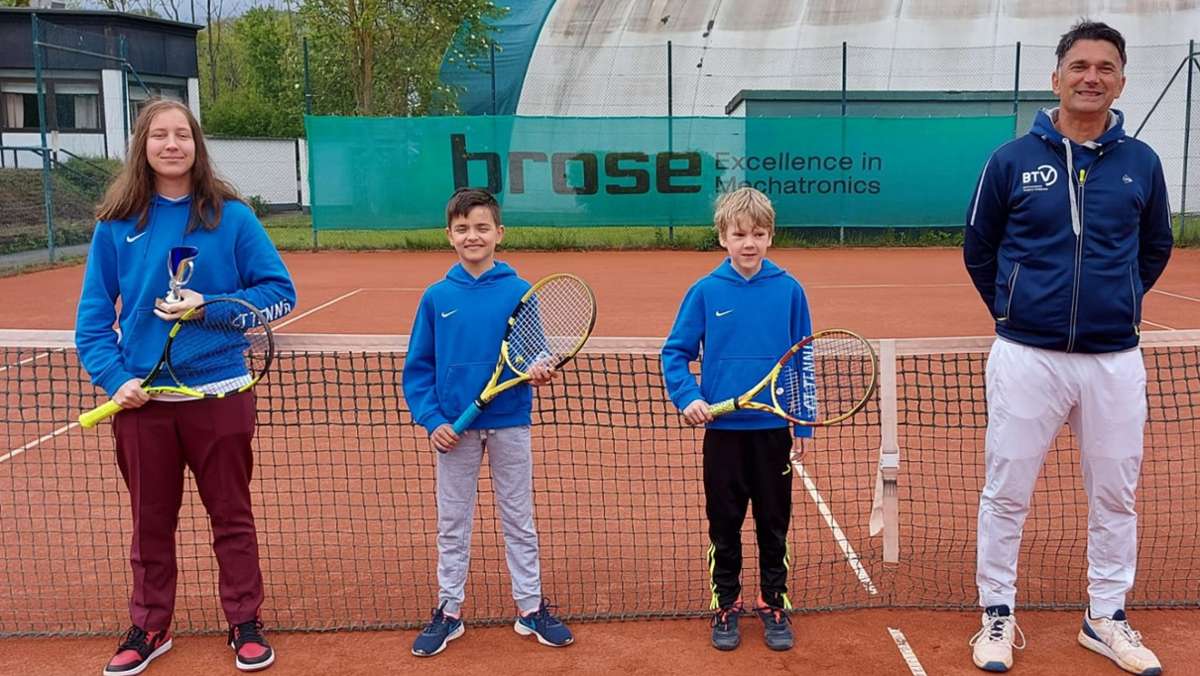 Tennis-Talente drehen auf: Drei Titel gehen nach Coburg