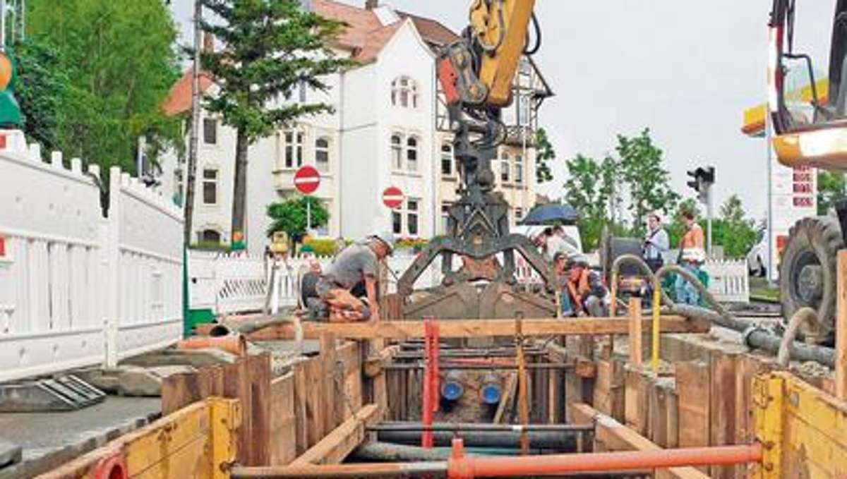 Coburg: Bauarbeiten verzögern sich