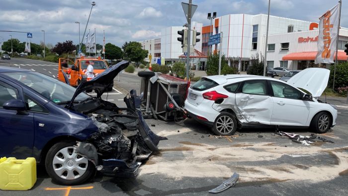 Rödental: Verkehrsunfall mit mehreren Schwerverletzten