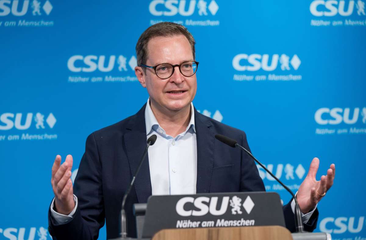 Martin Huber, CSU-Generalsekretär Foto: picture alliance/dpa/Peter Kneffel